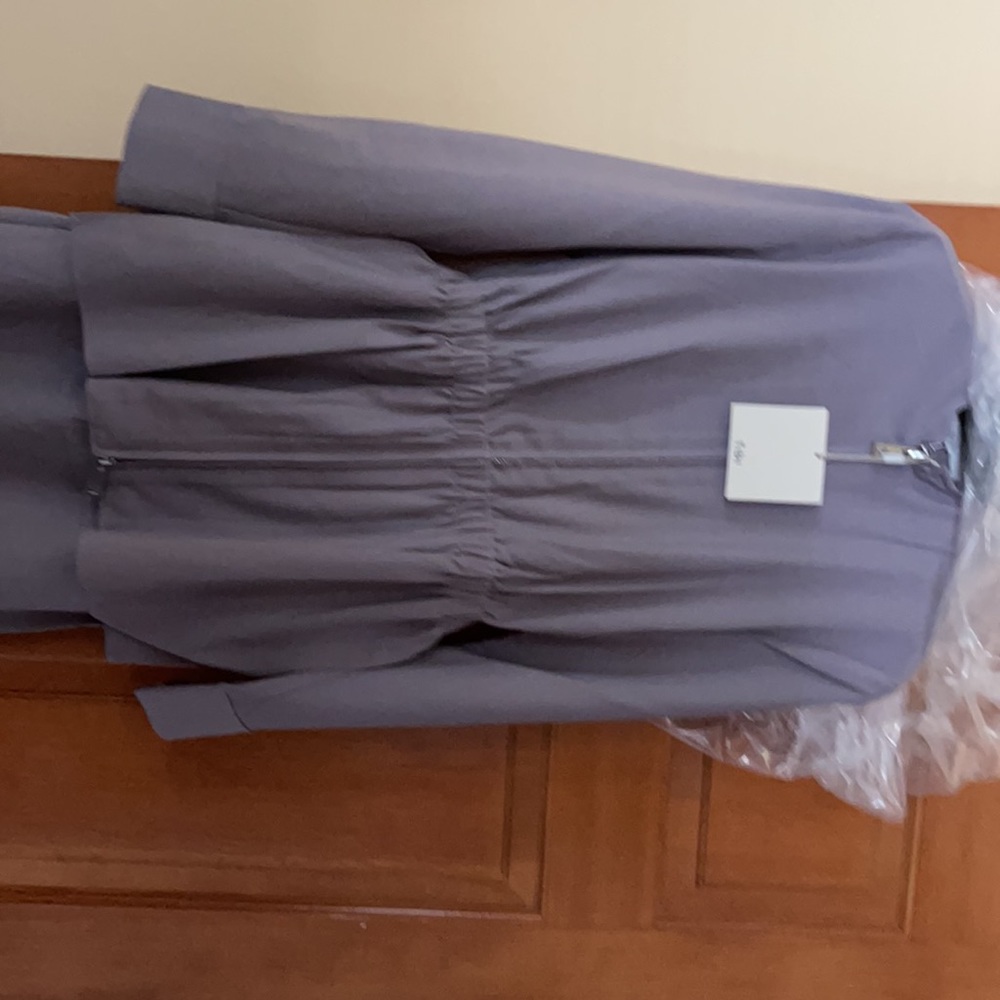 NWT - Tibi Doublelayer Plainweave Dress - Picture 2 of 8